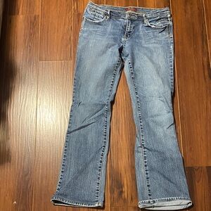 Stylish Blue Boot Cut Women's Jeans